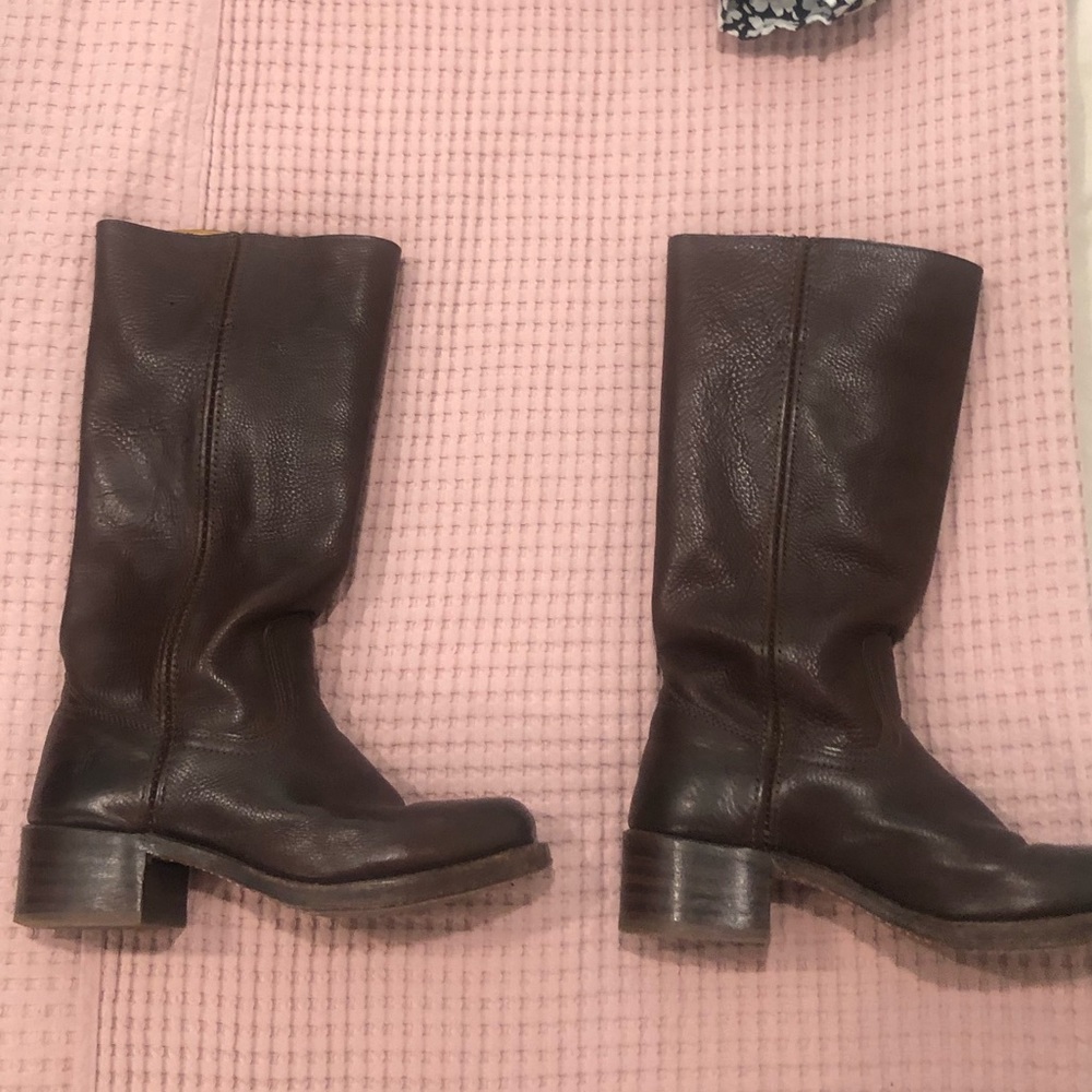 Frye campus boots